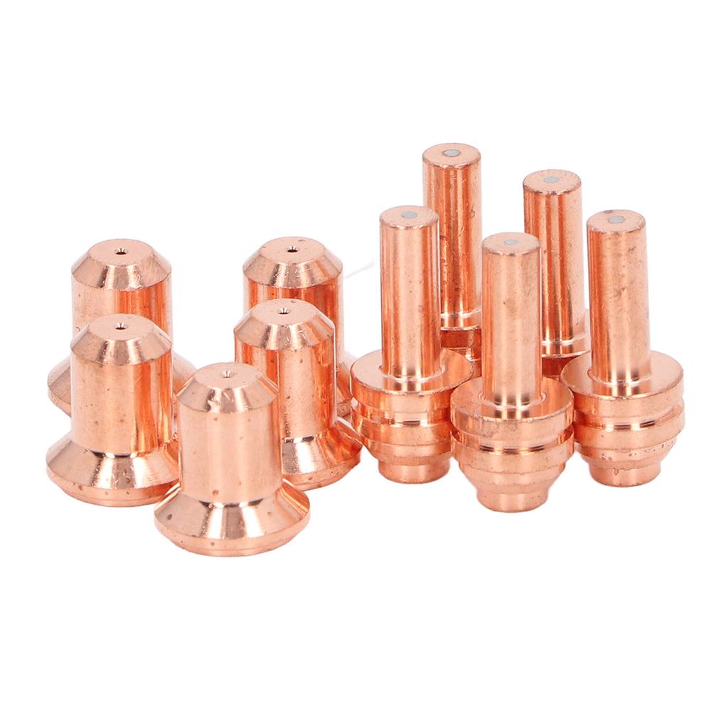 10 шт. Комплект сопла и электрода Латунь 176655 Электрод 176656 Наконечник сопла Расходные материалы для WSP?20027