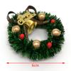 1 Pcs 6Cm Miniature Wreath Doll House Christmas Tree Wall Decoration Accessories