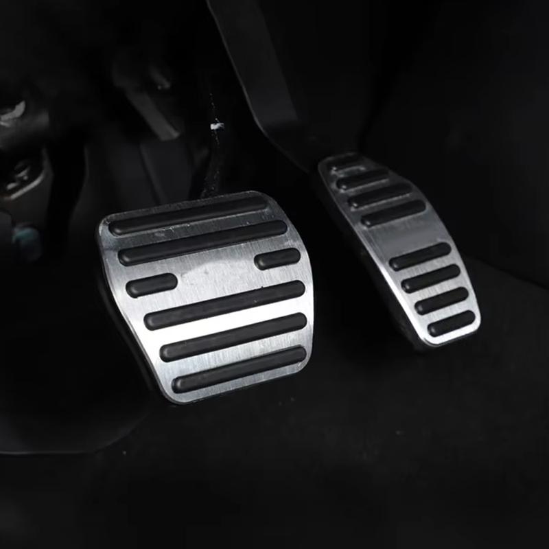 Car Gas Brake Pedals for Nissan X-Trail T32 T33 Rogue e-Power 2014~2024 Anti-Slip Alloy Footrest Foot Pedal Cover Pad Accessorie