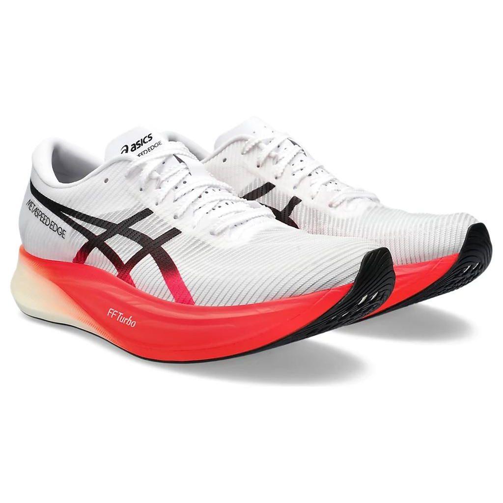 Asics Кроссовки унисекс Metaspeed Edge+ White Sunrise Red Черные 1013A116-100