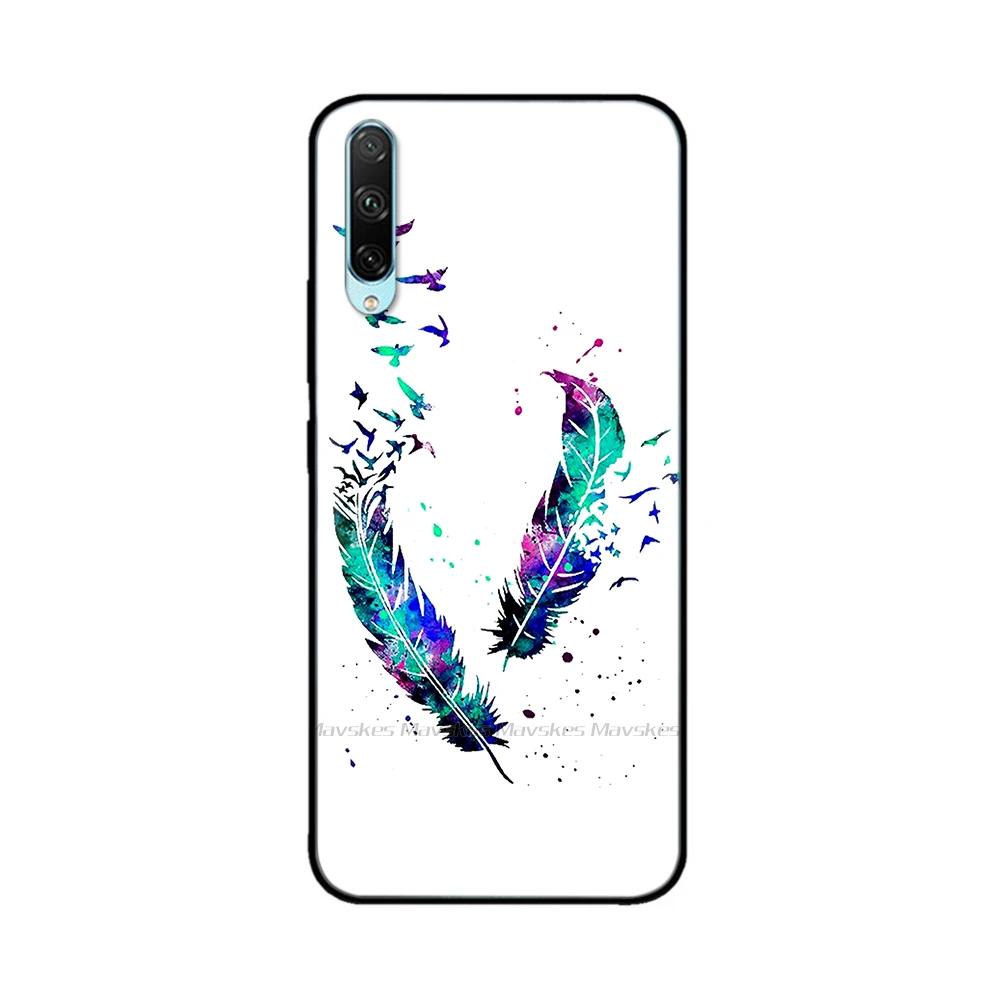 Чехол на Honor 30i Чехол Мягкая Силиконовая Задняя Крышка Чехол для Телефона Для Huawei Honor 30i Чехол LRA-LX1 Honor30i 30 i Мультяшный Бампер Fundas