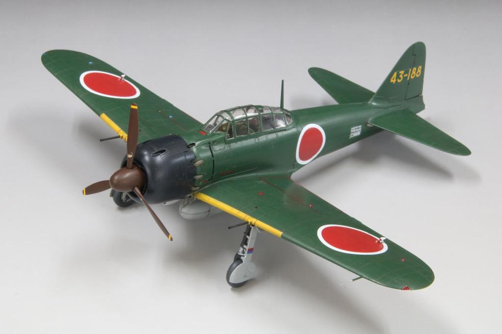 Fine Molds Scale Imperial Japanese Navy Zero Fighter Type 52 Model A Plastic Model FZ03 1/48 (Mitsubishi) (Airplane)