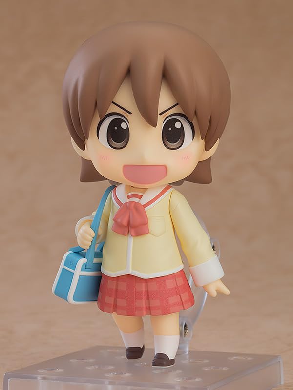 Nendoroid Nichijou Yuko Aioi Keiichi Arawa подвижная фигурка, окрашенная в пластик. Немасштабируемый