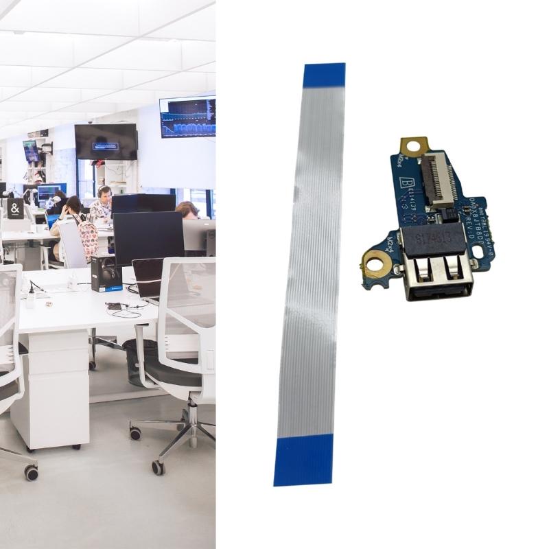 Замена платы USB для ноутбука Book 450 G6 DA0X8JTB8D0 USB-плата с плоским кабелем Порт USB для ноутбука Печатная плата