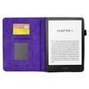Для Amazon Kindle Paperwhite (2024) Чехол для карт памяти Кожаный чехол для электронной книги с узором блока