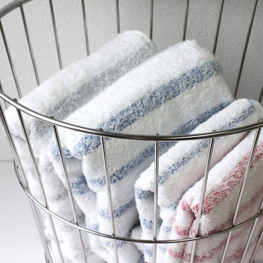 Imabari Set of 4 Face Instant Quick Indoor Made in Imabari Hiorie Mist 2 Towels, Towels, Soft, Absorbency, Drying, Drying, 100% Cotton, Japan,