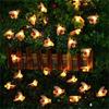 Honeybee Shaped Fairy String Lights Waterproof Garden Lamp LED Night Lights Outdoor Courtyard