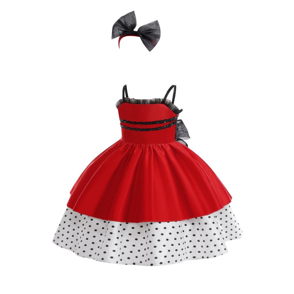 Платье для девочек на Хэллоуин, принтованное платье, костюм для ролевой игры ведьмы, костюм для косплея, маскарадный костюм