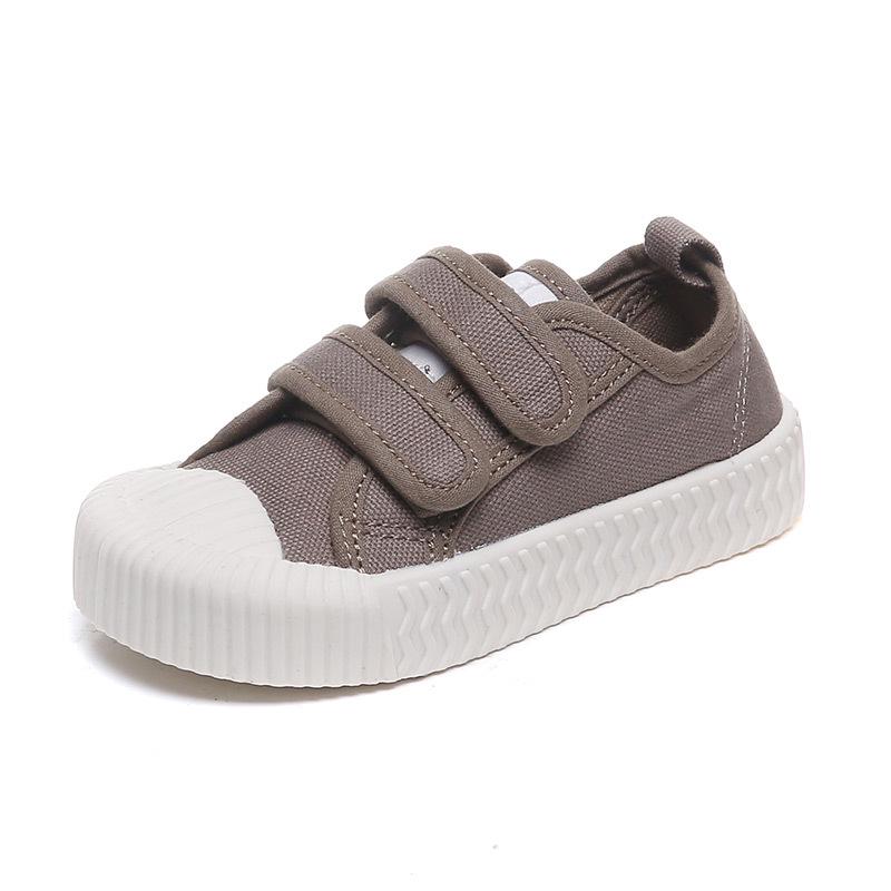 Children's Canvas Velcro Shoes - Soft Sole for Boys and Girls