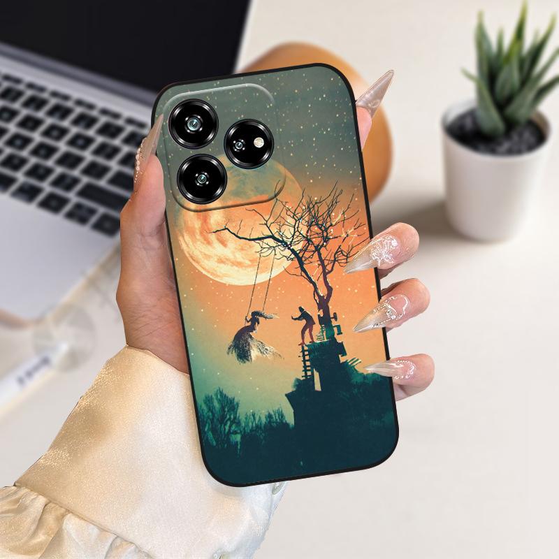 For ZTE Blade V60 4G Case Axon 60 Z2356 Shockproof Silicone TPU Phone Cover For Nubia V60 4G Coque V 60 Soft Protective Fundas