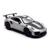Майсто 1:64 Иконки Скорости Porsche 911 GT2 RS Металлическая Модель Автомобиля с Открывающимися Дверями, Серебристый