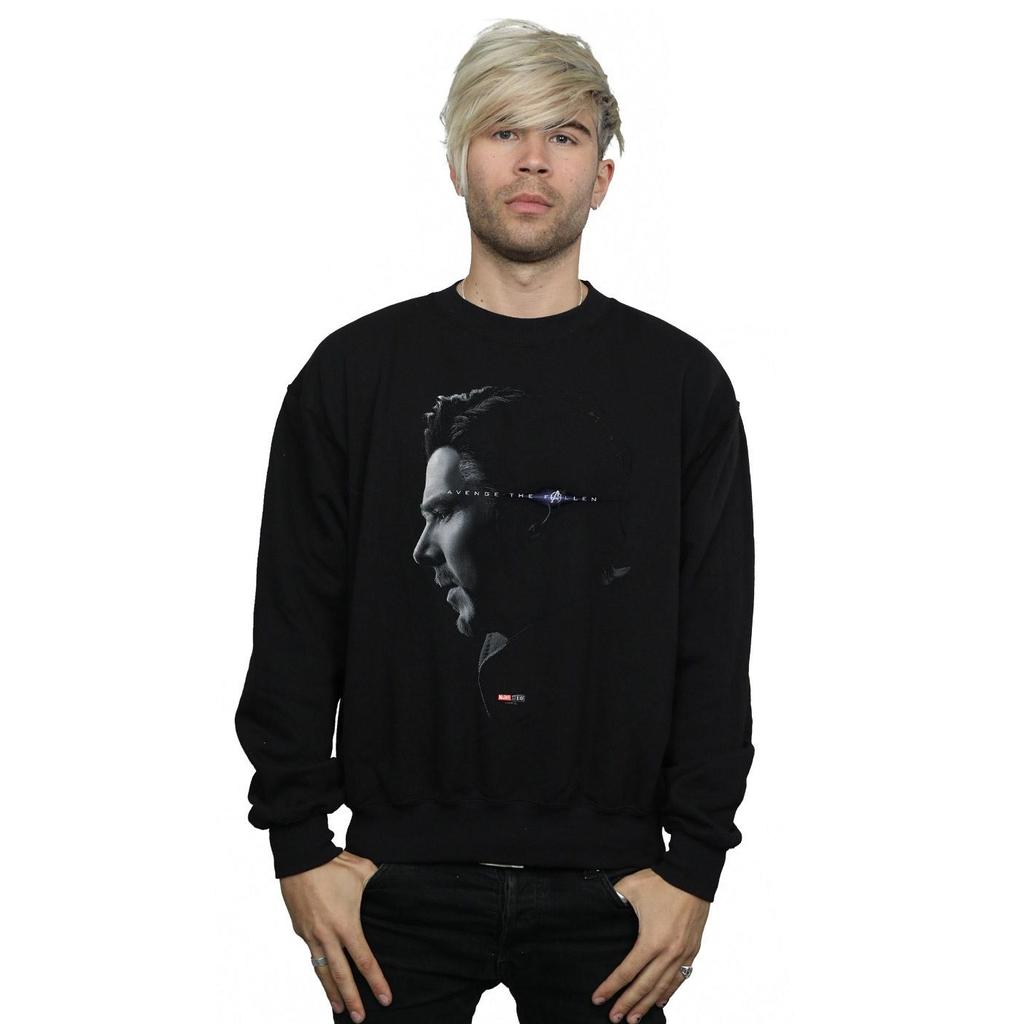 Marvel Mens Avengers Endgame Avenge The Fallen Doctor Strange Sweatshirt
