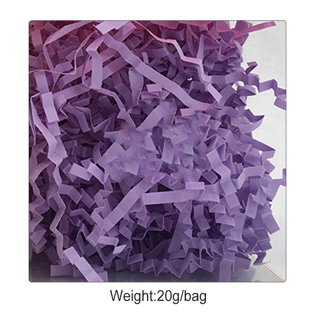 Raffia Grass Recyclable Shredded Paper Stuffing Perfect DIY Confetti Shockproof Filler Packaging Supplies for School Classroom