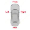 Bumper Grille Side Active Shutter Grille For Tesla Model S Fog Lamp Case 1057851-00-J 1058007-00-J 1057851 2016-2020 Auto Parts