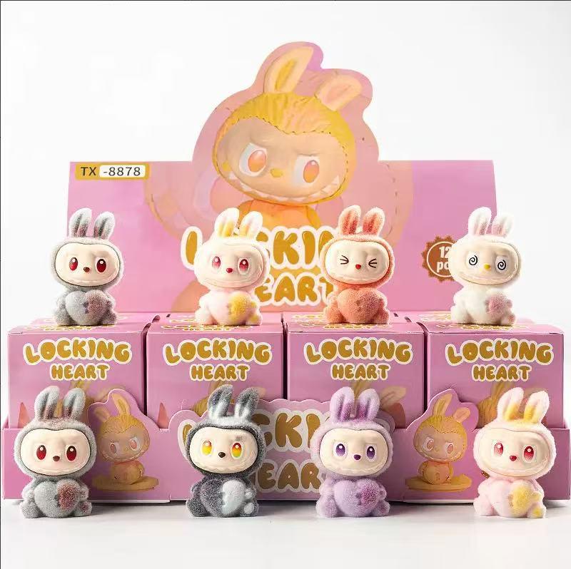 Популярная рождественская кукла Abubu от Pop Mart, елочное украшение, игрушка-сюрприз