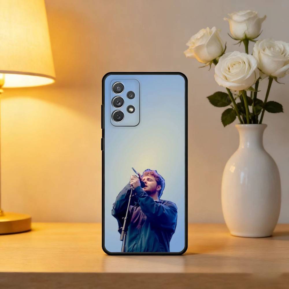 Чехол для телефона Singer A-Alex W-Warren для Samsung Galaxy A73, A72, A71, A70, A53, A52, A51, Мягкий силиконовый черный чехол