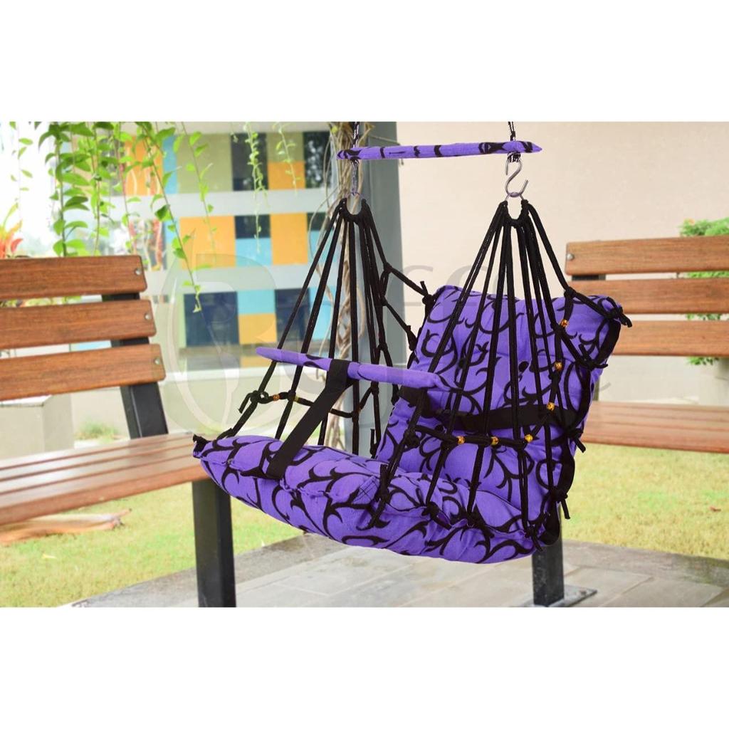 Хлопковое кресло-качалка для детей Детские складные и моющиеся 1-6 лет с ремнем безопасности