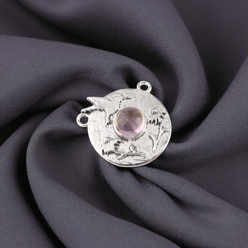 Natural Ametrine Gemstone 925 Sterling Silver Jewelry Handcrafted Pendant0.92" CP-34-28
