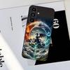 Японский Арт Дракон Инь Ян Чехол для Телефона Для Samsung S25,S24,S23,S22,S21,S20,S10,Ultra,Plus,Lite,FE,Мягкий Силиконовый Черный Чехол