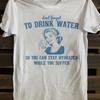 Ladies' Retro Humorous Moisture Pattern T-shirt -510 White Casual Top, Cartoon Design Summer Spring T-shirt Fun Printed Shirt