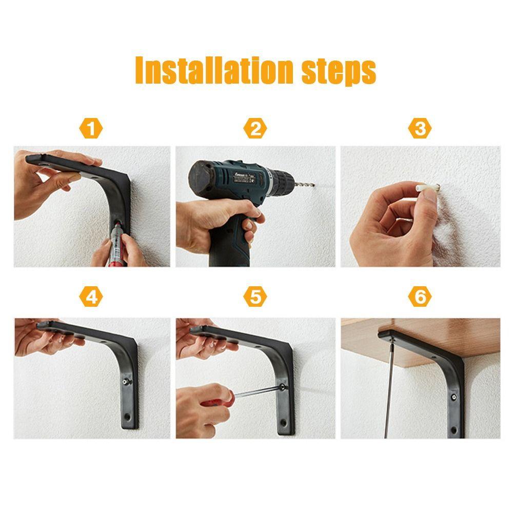 Опорный кронштейн, регулируемый настенный кронштейн для стола, тяжелый опорный треугольный угловой кронштейн