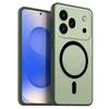 Магнитный железный кольцевой чехол для телефона HONOR 600 Pro Матовый мягкий ТПУ Ударопрочный чехол