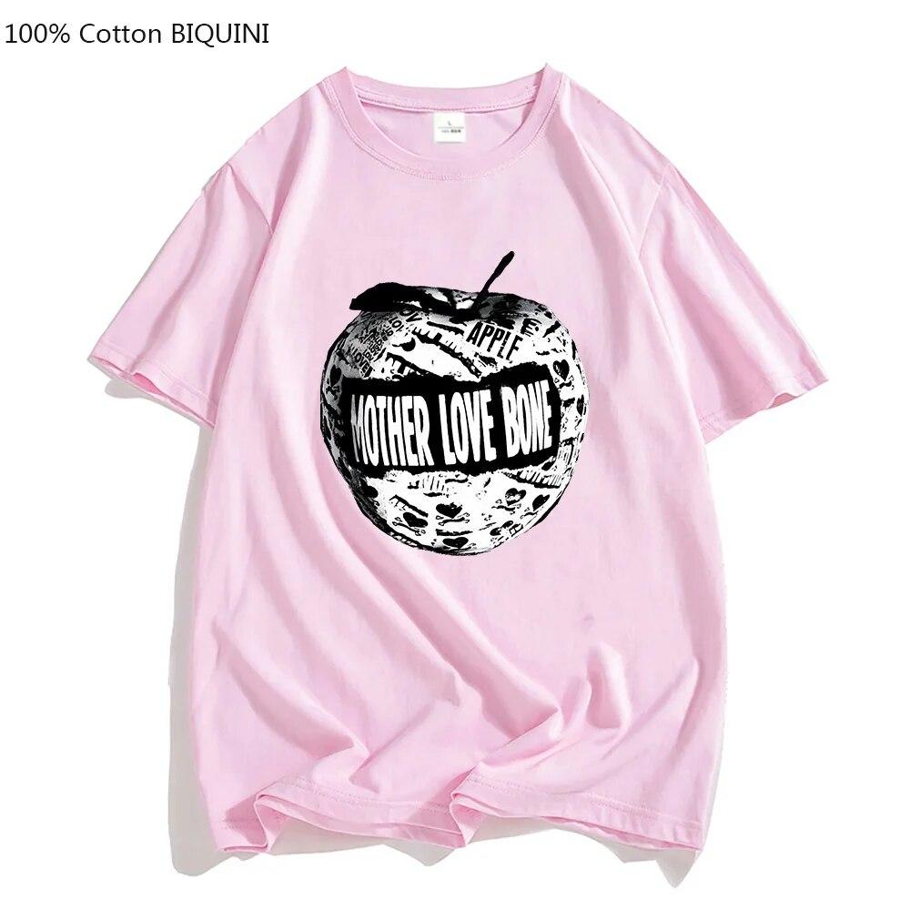 Футболки M-mother Love Bone Music Band, футболки унисекс в стиле гранж, футболки высокого качества из 100% хлопка, крутой топ с короткими рукавами для мальчиков, унисексга, графический топ