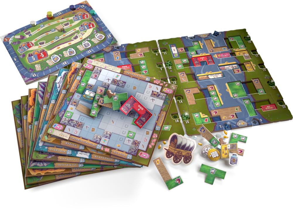 Arclight Wild Tiled West Ages 13 and Board Game (1-5 Players, 45-90 Minutes, Up)