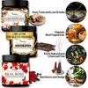 Herbexo Herbal Pooja Dhoop Cones | Уд, Чандан, Роза 3 натуральных аромата в упаковке трио | Стойкие, величественные ароматы Ittar | 100% натуральный