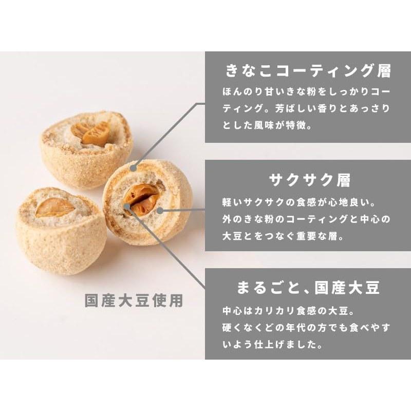 Yuguchi Domestic Kinako Soybeans Zip Lock Bag 405g (135g x 3 bags)