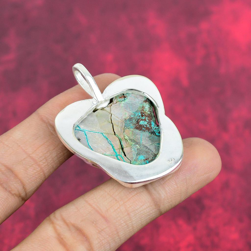 Подвеска из осадка, ювелирные изделия из цельного серебра 925 пробы с драгоценными камнями, подвеска ручной работы, на День благодарения