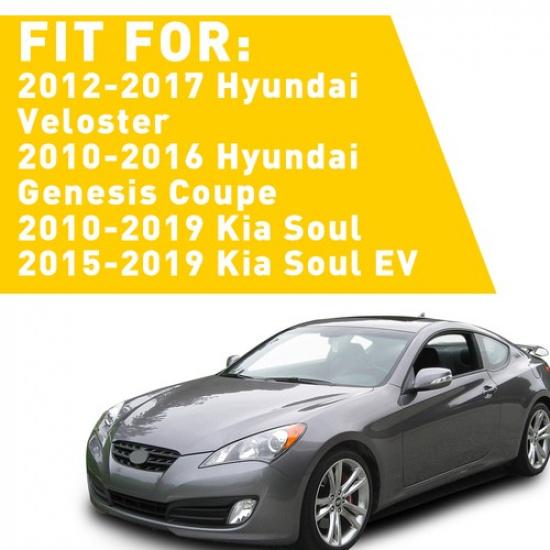 Для 45218 Genesis Kia Soul / 2D Veloster Белые Светодиодные SMD Осветители Номерного Знака Пара