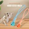 Pet Toy Dog, Biting Cotton Rope, Hand-pulled Leaky Food Ball, Teething, Teeth Cleaning, Dog Training, Interactive and Educational Toy Ball