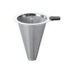 Coffee Dripper, Stainless Steel Coffee Filter - Reusable Pour-Over Filter, Stainless Steel, Slow Drip, Double-Layer Fine Mesh Coffee Strainer, Makes 1