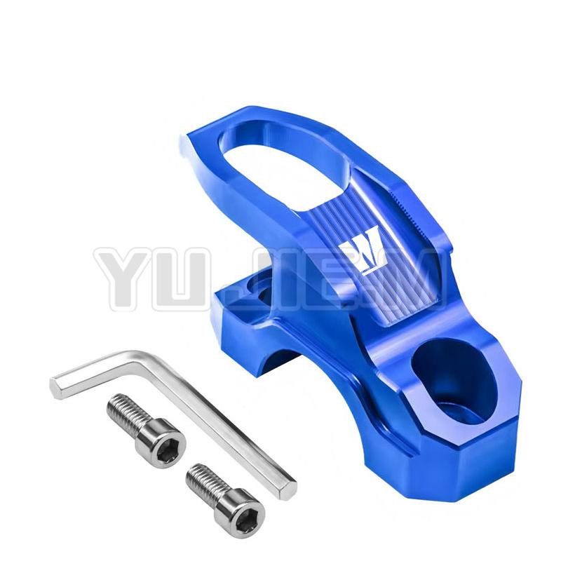 Aluminum Brake Master Cylinder Holder Clamp Bracket Bag Hook Helmet Hanger Accessories For HAOJUE UHR150 UHR125 UHR 50 UHR 125