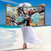 Anime Black Clover Print Beach Towel, Large Soft Quick Dry Towel for Beach Camping Swimming