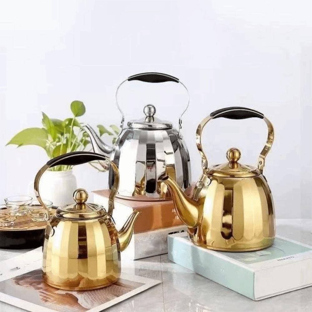 Съемный заварочный чайник-цветок 1/1,5/2 л, чайник для кипячения воды, прочная кухонная посуда, для плиты