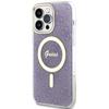Guess Guhmp14Xh4Stu Case For Iphone 14 Pro Max 6.7 Purple/Purple Hardcase 4G Magsafe