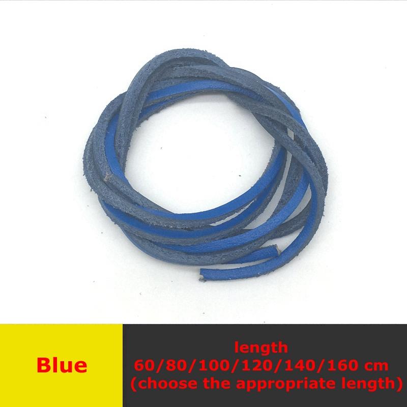 1 пара 100 см прочных шнурков для обуви, кожаные квадратные шнурки, используемые для мужчин и женщин, ботинки Martin, повседневная кожаная обувь, шнурки в стиле ретро