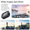 Magnetic Wide-angle Filter Optical Glass Wide Angle Lens Filter Professional Protection For DJI Osmo Pocket 3 Action Camera