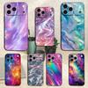 Радужный голографический чехол для iPhone 15,16,12,14,17,13,11,Plus,Pro Max,8,7,XR,SE,XS,X,Mini,Мягкий силикон, Черный