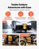 Metal Fuel Container, 20 L, Fuel Jerry Can with Spout and Comfort Handle, 6 L/min Max Flow Rate, Leakproof & Corrosion-resistant Metal Gas Tank Most