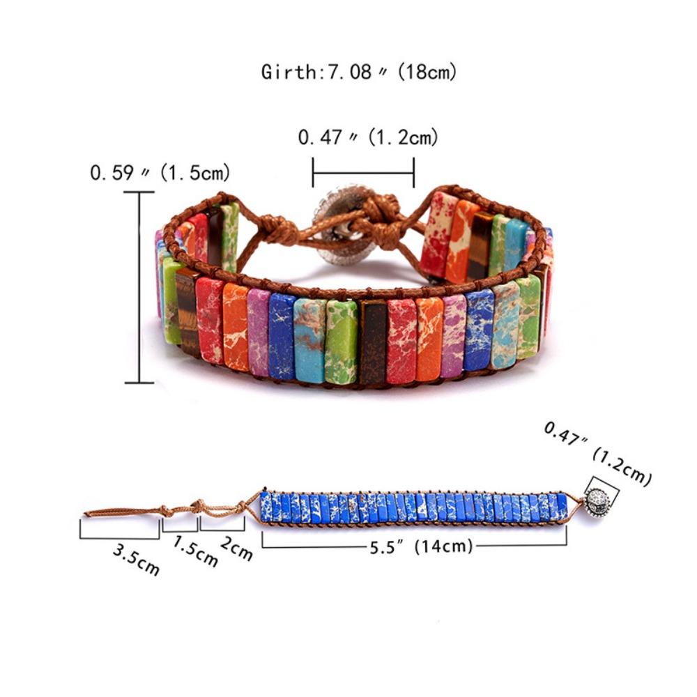 Браслеты с подвесками, плетеные браслеты, украшения для рук, браслет-манжета в богемном стиле, браслет с радужным камнем, женский