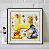 DIY Diamond Painting Round Diamond The Letters "H" In Vini and Eeyore Full Diamond Mosaic Home Decoration Painting Cross Stitch Kit