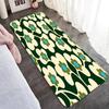 Orla Kiely Leaf Flower Floor Mat Anti-slip Absorb Water Long Strip Cushion Bedroon Mat Alfombra