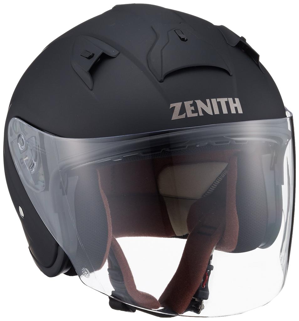 Yamaha Motorcycle Helmet Jet ZENITH Sun Visor Model Rubber Tone Black L Circumference YJ-14 90791-2281L (Head 58cm~59cm)