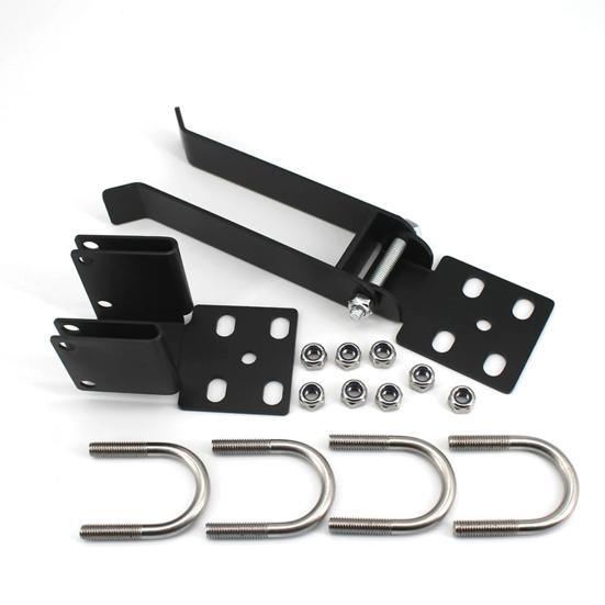 Защелка для двойных ворот ограждения, защелка для ворот из звеньев цепи, для рамы ворот 1-3/8 дюйма, стальная, устойчивая к погодным условиям, надежная защелка для металлических двойных ворот