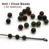 50pcs Carp Fishing Accessories Heli Chod Beads For Leadcore Leader Buffer Beads Helicopter Chod Hair Rigs Carp Fishing Tackle