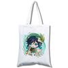 Аниме Оригинальный Бог, Женские и Мужские Сумки-Тоут, Повседневная Сумка-Сумка, Холщовая Сумка, Односторонний Рисунок
