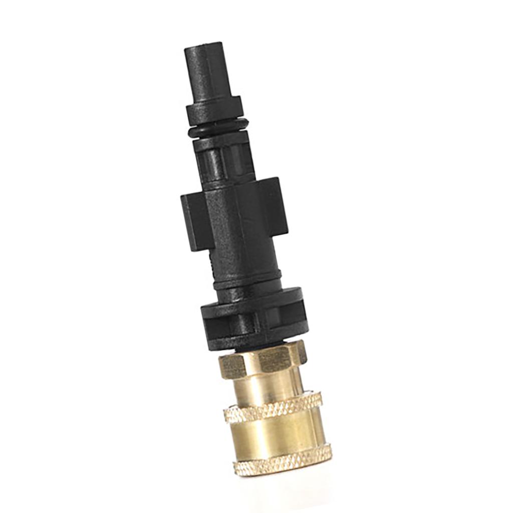 Адаптер для автомойки 1/4 дюйма, быстроразъемный адаптер для шланга, быстрое соединение 1/4 для чистки и полива